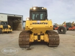 Side of used Komatsu,Used Dozer in yard,Used Komatsu Dozer,Side of used Bulldozer,Back of used Bulldozer,Side of used Komatsu Dozer